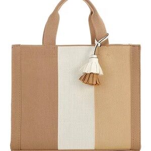 Antonio Melani
Brooklyn Stripe Mini Tote Crossbody Bag